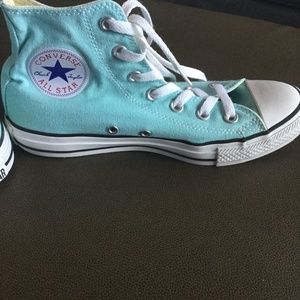 Converse Hightop Tiffany Blue